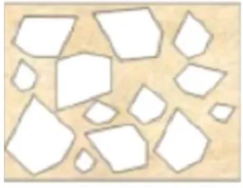 Figure 2 : Composition schématique d’un composite macro-chargé 