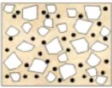 Figure 4 : Composition schématique d’un composite hybride 