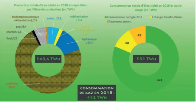 Figure 12 : Exemple d’information sur le contexte énergétique français délivrée dans le diagnostic  de la démarche EPC ©Solaterra