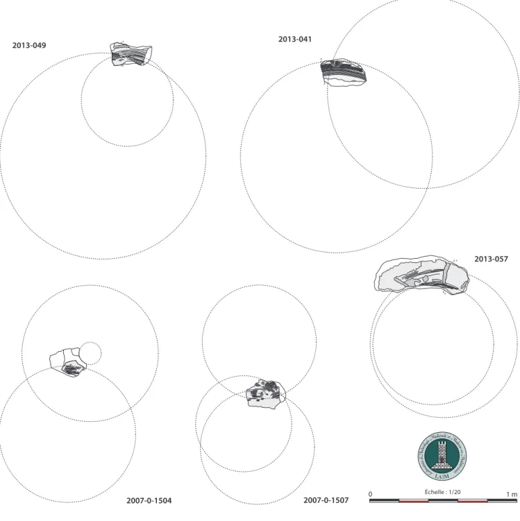 Fig. 15. Meules assemblées.