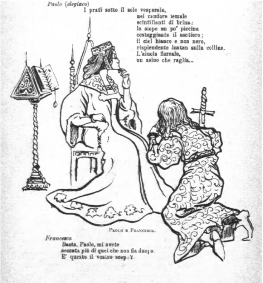Fig. 4. Yambo, « Francesca da Rimini », Il Pupazzetto, p. 26.