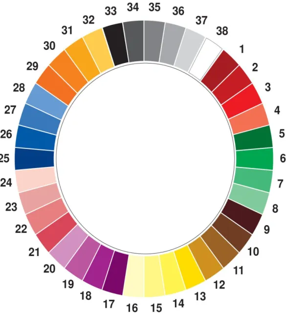 Figure 11: la « Manchester Color Wheel » 