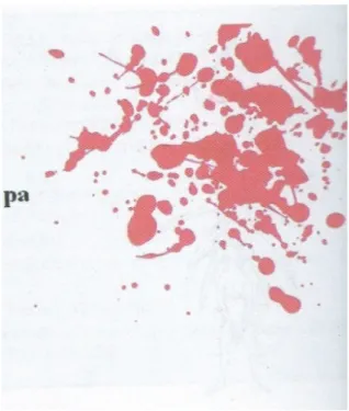 Figure 8 : syllabe /pa/ en trace de peinture en DNP. Tiré de FERTE C., Présentation de la DNP et de  son application dans la rééducation des difficultés de parole, Rééducation Orthophonique n° 229,  Mars 2007