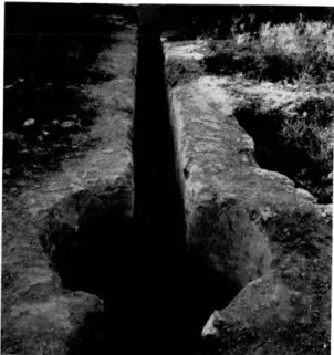 Fig. 16. — Entrée de l'égout traversant le pilier ouest 