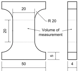 Fig. 2 Mesh of the FE model and used global coordinate system. Only 1/8 of the specimen can be used in the  compu-tation thanks to the symmetries along 3 planes.