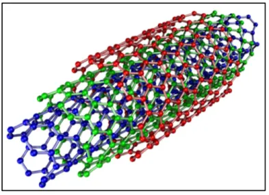 Figure 2.2  MWCNT Structure   Taken from (Weiser 2013) 