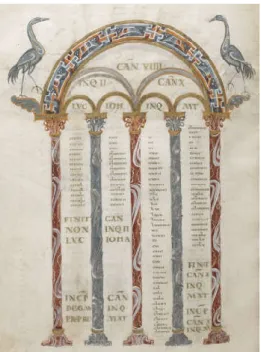 Fig. 1 : Bible de Théodulfe, Paris, BnF, lat. 9380, f. 252v (© BnF) 