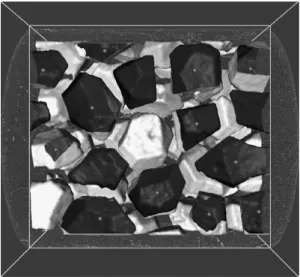 Fig. 9. Simplex angle and elevation of a vertex of the deformable mesh, used to regularise the mesh to obtain a smooth surface