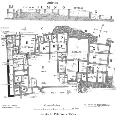 Fig. 4 – Le Palazzo de Théra,  
