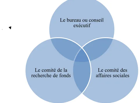 Figure 1 : organisation administrative de la tontine  