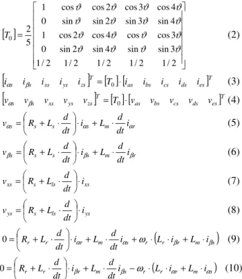 Fig. 2  shows  the scheme of RFOC controllers considered  in  this  case  [13,19].  The  control  is  implemented  in  a  synchronous  (d-q)  reference  frame,  being  the  q-current  reference  obtained  using  the  speed  error  and  a  PI-based  control