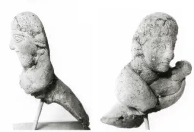 Fig. 3 : Terre cuite de Chypre, Paris, Musée du Louvre, Inv. MNB 119, fin  VII e  siècle-début  VI e  s