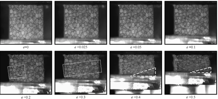 Fig. 27. Gas ﬂow during SHPB test on an EPP foam in water, _ 3 ¼ 1500 s 1 .