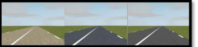 Figure  6  :  Vibration  systems,  TST429,  LFE,  and  Gamer 2  30km/h  speed limit   50km/h  speed limit   70km/h  speed limit   Figure 8 : Simulation track 