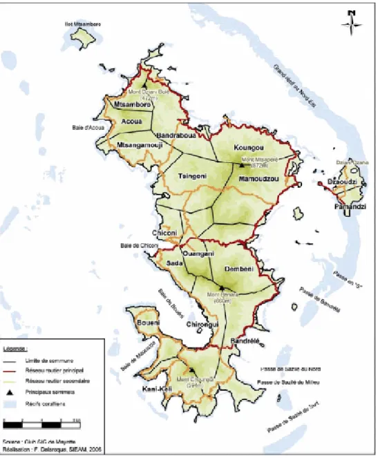 Figure 2: Ile de Mayotte 