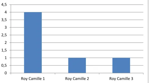 Figure 17 : caractéristiques des 22 patients reparties selon la description du mécanisme de survenue de la lésion  (Young et Burgess [19]) 