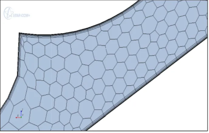 Table 7. Results with diﬀerent numbers of cells, no cavitation model, polyhedral mesh and prism layer (Star CCM+).