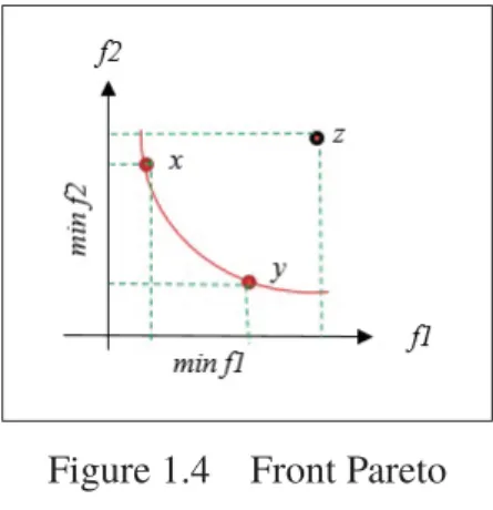 Figure 1.4 Front Pareto
