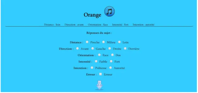 Figure 3 : Interface Version 1 