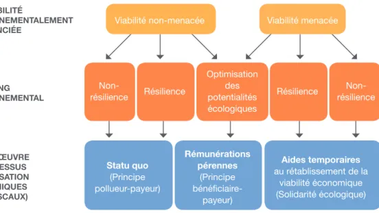 Figure 5 : L’optimisation comptable pour la viabilité économique des organisations   du socio-écosystème (2 nd  module du MGV) (Ionescu, 2016)