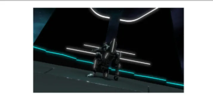 FigUre 1 | In-game content of the virtual reality application developed for  the experiment.