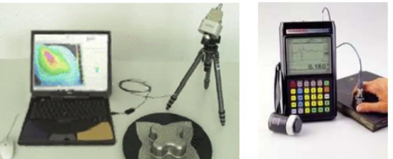 FIGURE 3.  ARGUS equipment (left) and SOFRANEL 25 DL equipment (right)