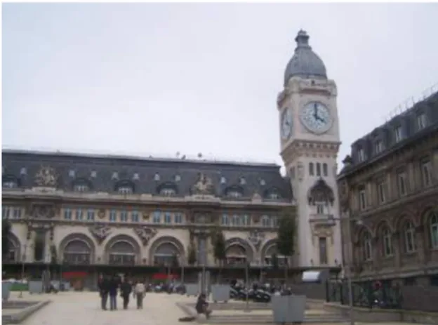 Figure 6 : Gare de Lyon à Paris, construite en  1855 par A. Cendrier (Pépellin, 2006)
