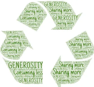 Figure 1bis : Logo du recyclage des déchets, CC 