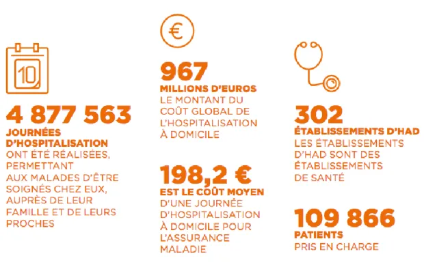 Figure 3. Source PMSI – calculs FNEHAD. Rapport d’activité de la FNEHAD 2017. 