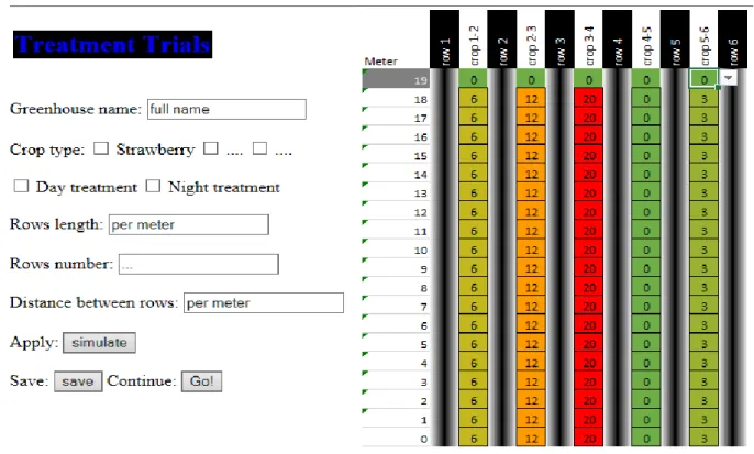 Figure 3 UV-Robot web application, sign in and settings pages. 