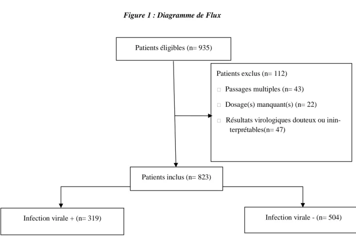 Figure 1 : Diagramme de Flux 