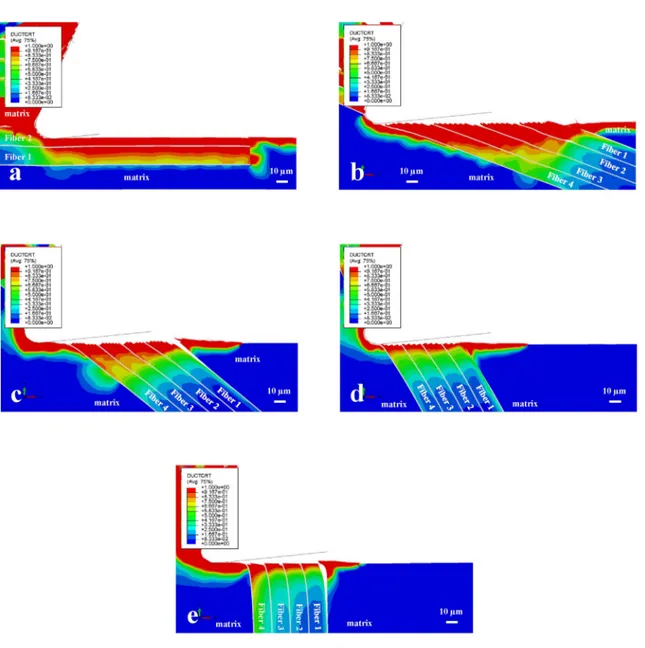 Fig.  10  shows  that  the  numerical  cutting  forces  have  a  similar  behavior as the hypothesis of an isotropic micro-friction presented in Fig