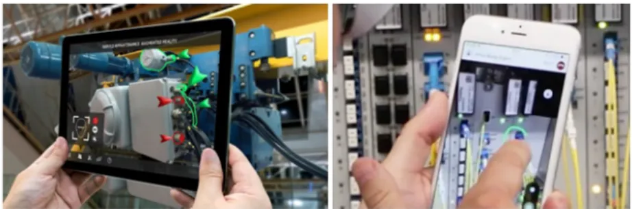 Fig. 1. AR mobile device