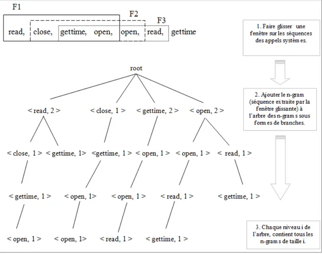 Figure 3.3 Modèle d’arbre n Gram 