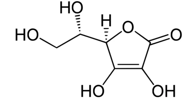 Figure 8 : Structure de l'acide ascorbique