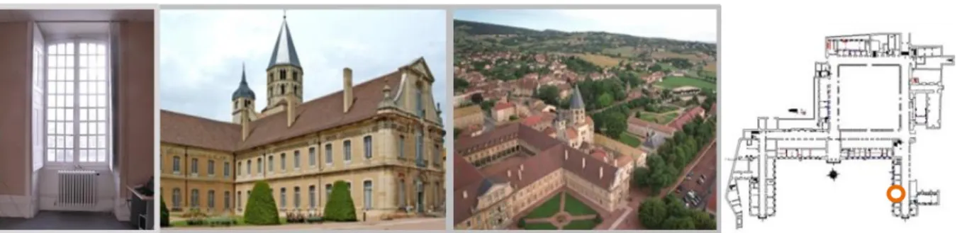 Figure 1. Gunzo room. Object of experiment located in the historical site of Cluny, France 