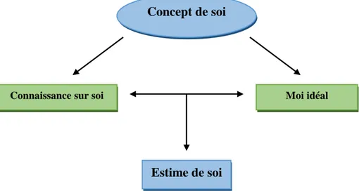 Figure 6 : Modélisation du concept de soi 