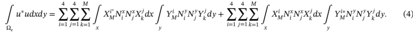 FIGURE 3 In the case of bilinear finite elements, there is one proper generalized decomposition (PGD) enrichment per node [Colour figure can be viewed at wileyonlinelibrary.com]