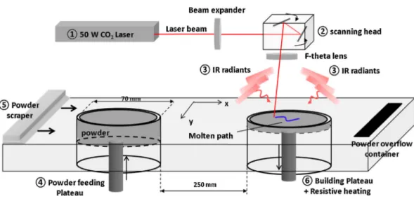 Fig. 3. Simpliﬁed scheme of the SLS device.