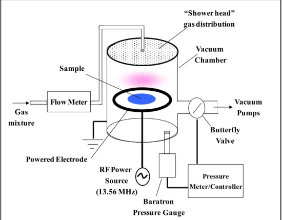 Figure 2.1 Schéma de fonctionnement du réacteur PEVCD utilisé  Tiré de l’affiche CBS de Ruiz et al