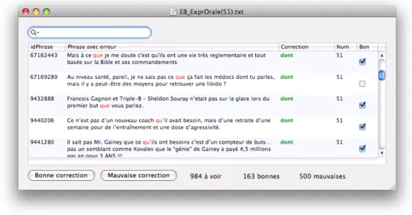 Figure 3.1 — Interface graphique d’annotation des détections d’Analytix 