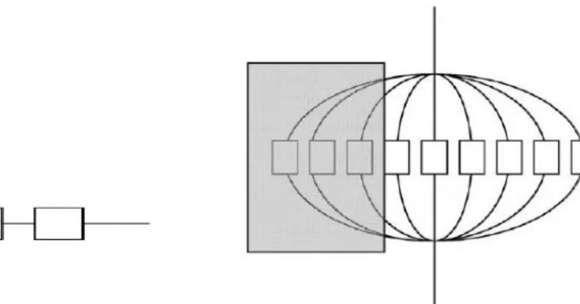 Figure 4. Organisation tissulaire en série et en parallèle 