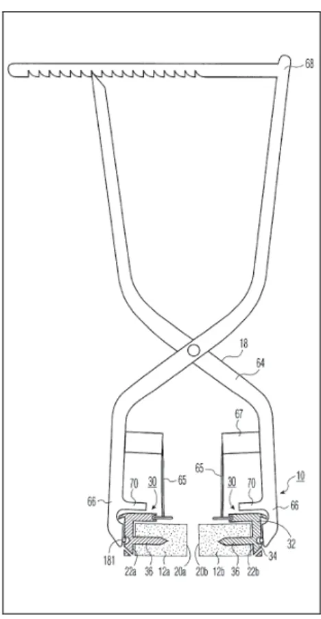 Figure 1.6  Exemple d’outil d’installation pour un SDF à plaques et fils. 