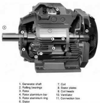 Figure 6:Génératrice d'une éolienne 