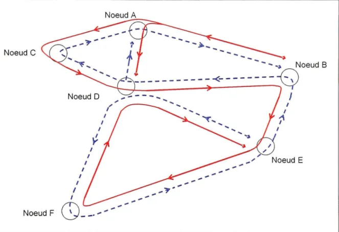 Figure 1.3 Réseau optique sans filtre. 