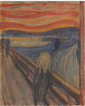 Figure 1 : Le cri, Edvard Munch, 1893 
