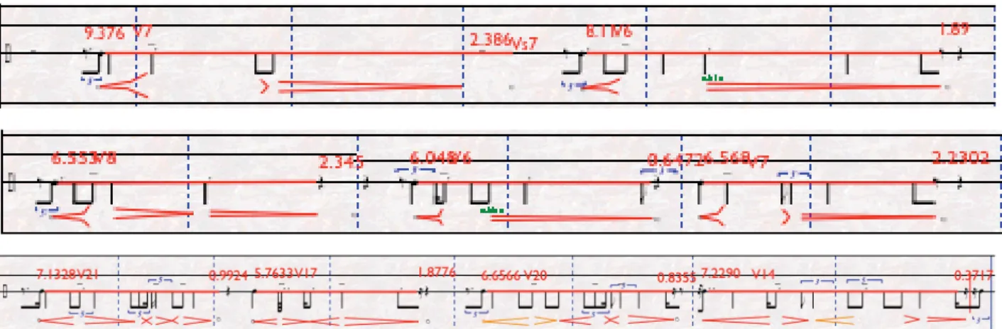 Figure 1-4 :  Exemple d’élaboration formelle en train de se configurer : Toposition(s) #3,  début     percussion