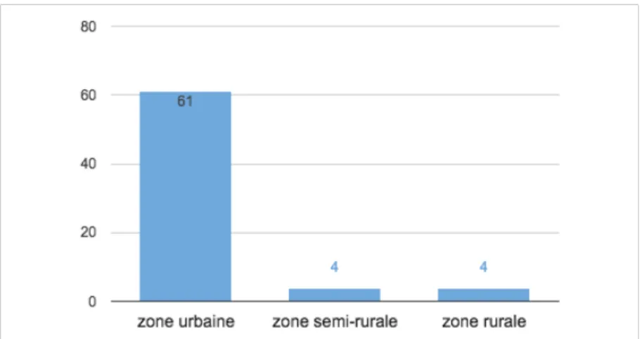 Illustration 28: Lieux de réalisation du SASPAS (somme &gt; 100%)