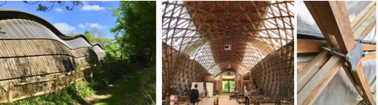 Fig. 1. The Weald and Downland gridshell, Singleton, UK 
