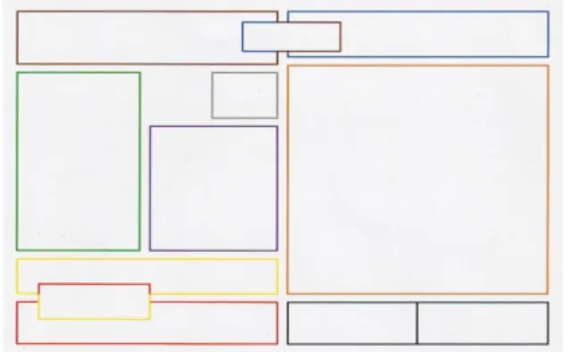 Figure 1 : Panneau muet en couleurs de Maurice Laurent 